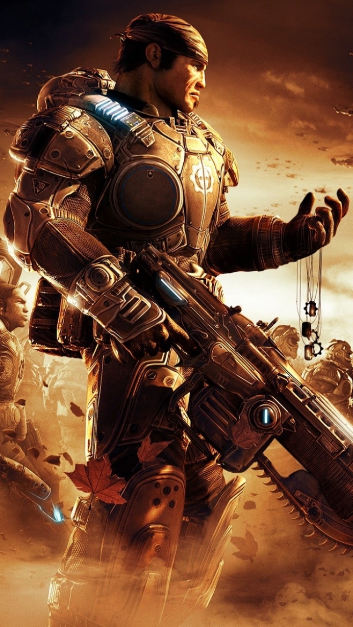 Скачати мобільні шпалери Gears Of War, Відеогра, Gears Of War 2 безкоштовно.