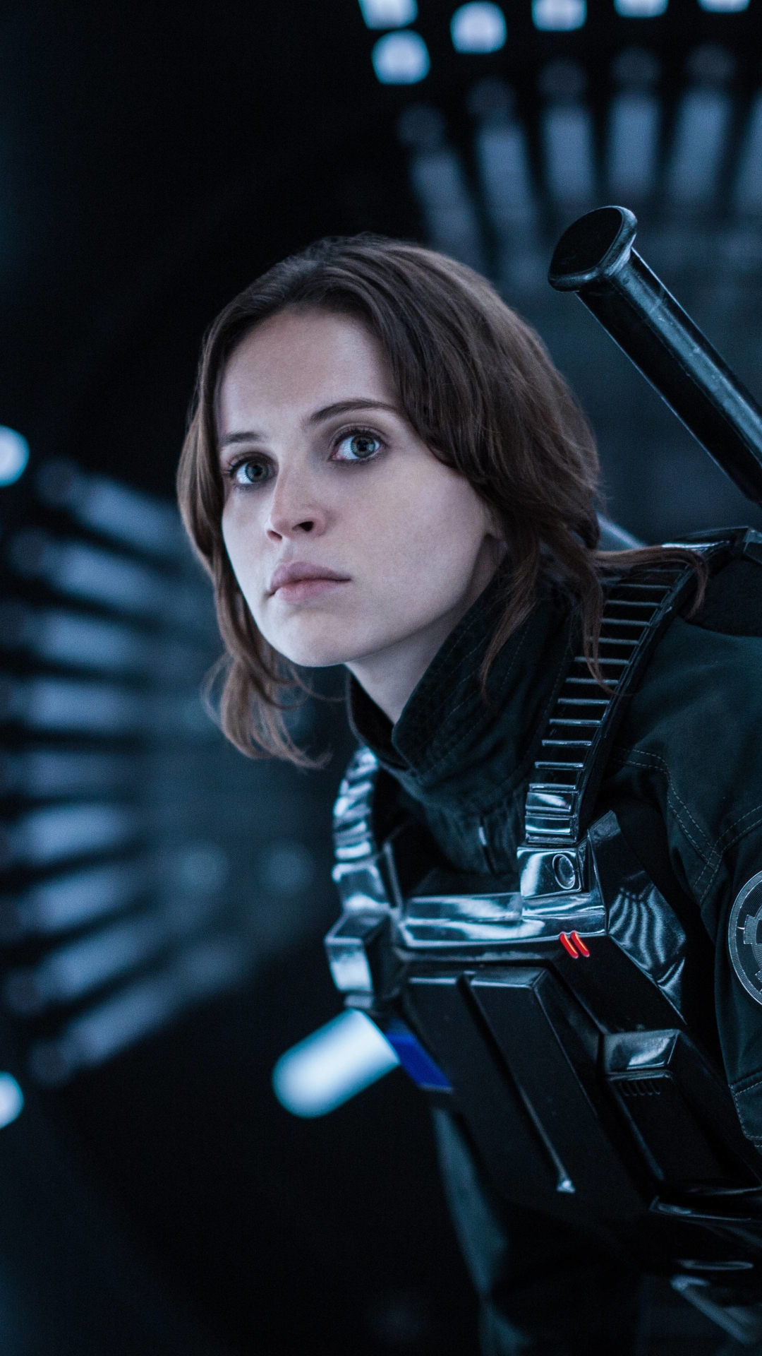 Téléchargez des papiers peints mobile Film, La Guerre Des Étoiles, Guerres Des Étoiles, Felicity Jones, Rogue One: A Star Wars Story, Jyn Erso gratuitement.