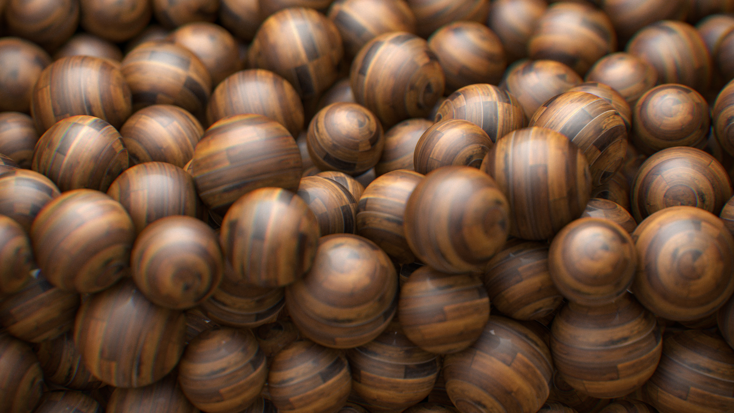 Download mobile wallpaper Abstract, Wooden, Ball for free.