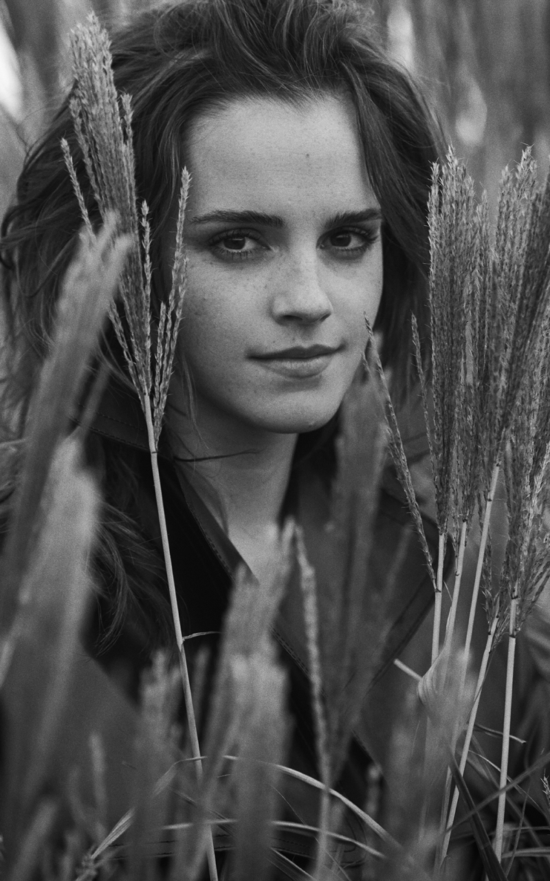 Téléchargez des papiers peints mobile Emma Watson, Anglais, Noir Blanc, Célébrités, Noir & Blanc, Actrice gratuitement.