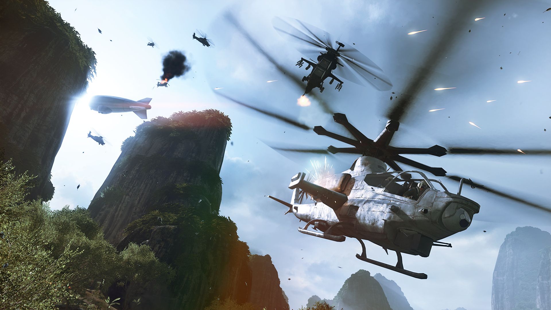 Laden Sie das Battlefield 4, Schlachtfeld, Computerspiele-Bild kostenlos auf Ihren PC-Desktop herunter