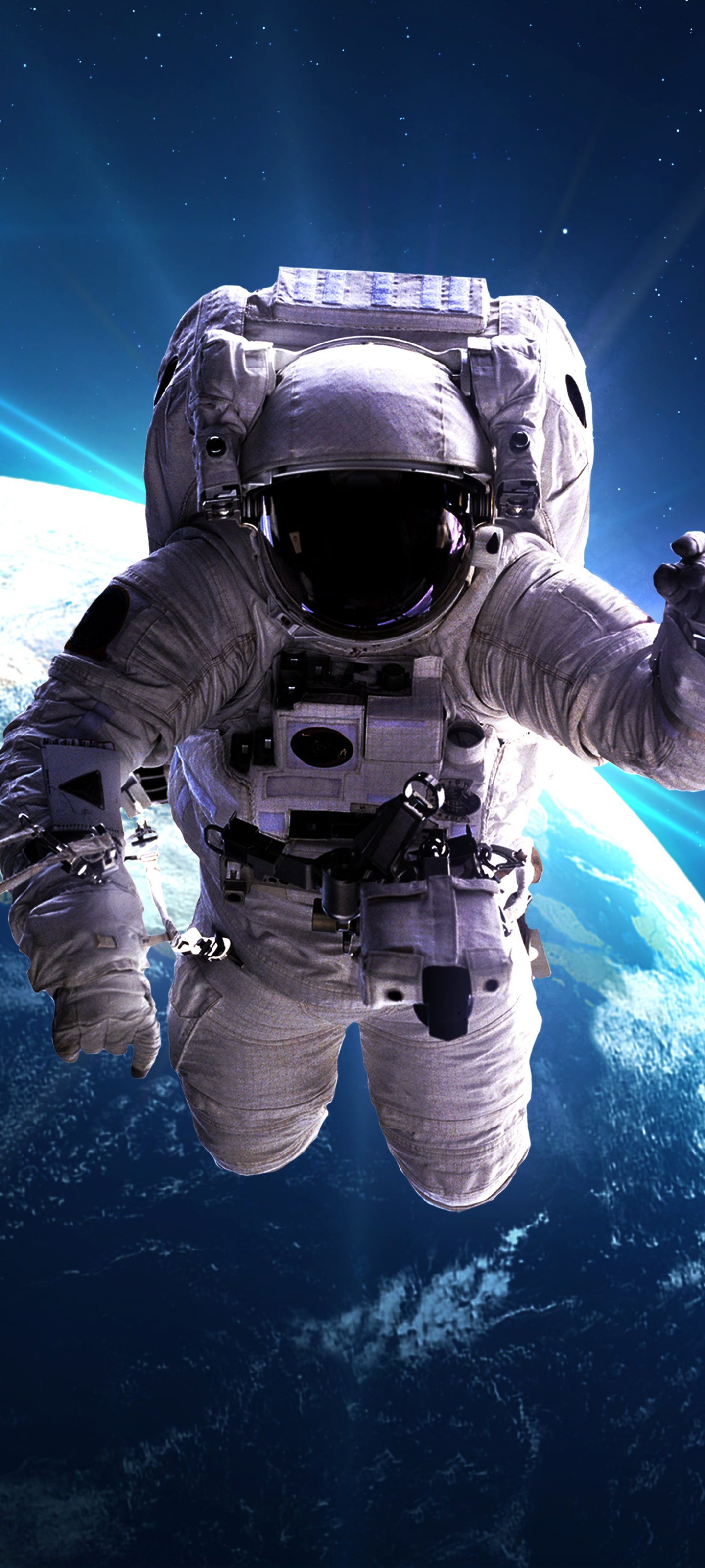 Handy-Wallpaper Science Fiction, Astronaut kostenlos herunterladen.