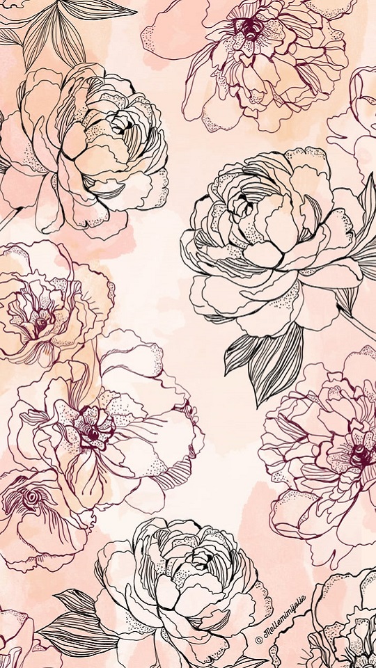 Handy-Wallpaper Blumen, Blume, Rose, Zeichnung, Künstlerisch kostenlos herunterladen.