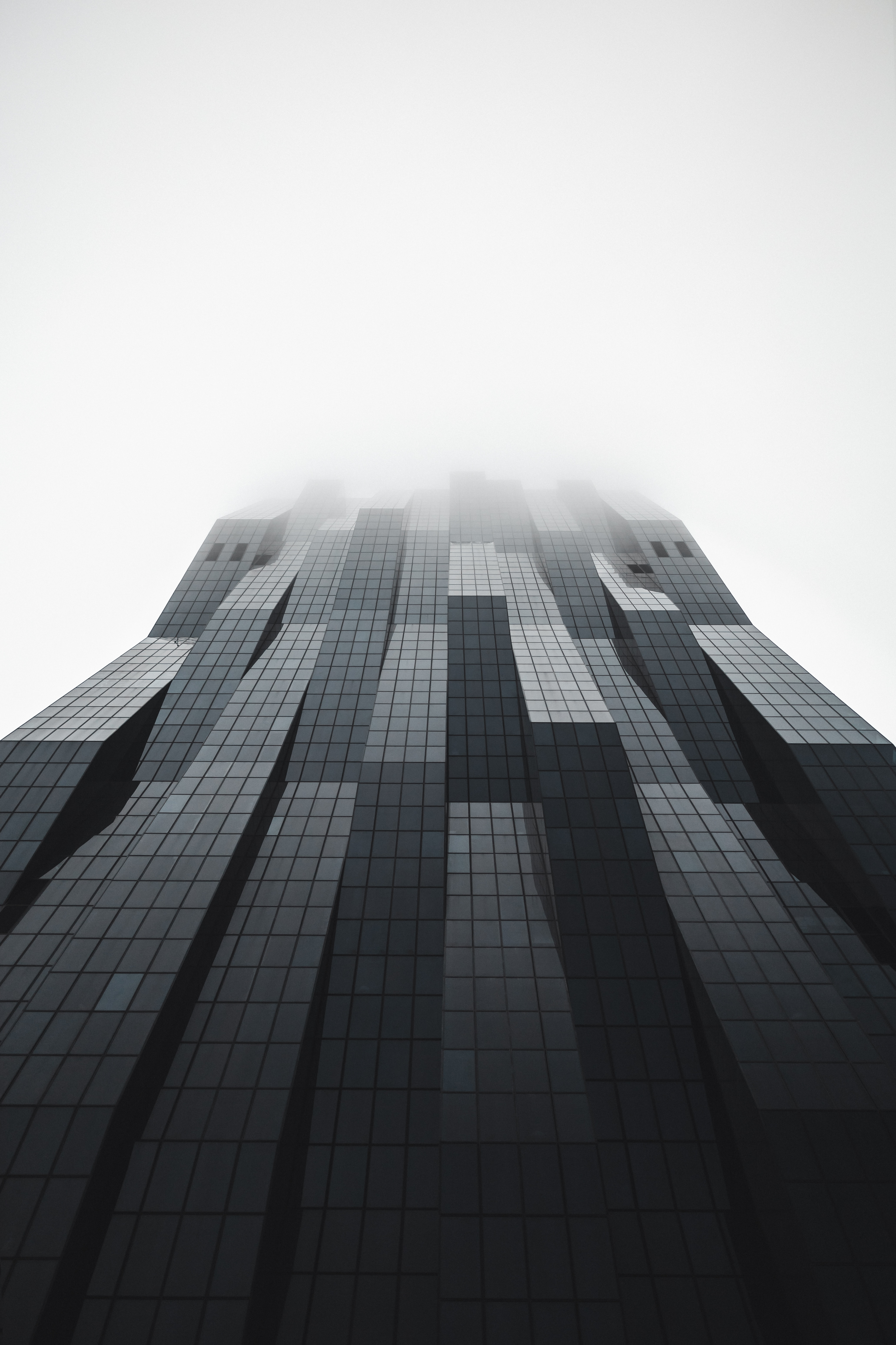 grey, minimalism, architecture, building, facade, modern, up to date HD wallpaper