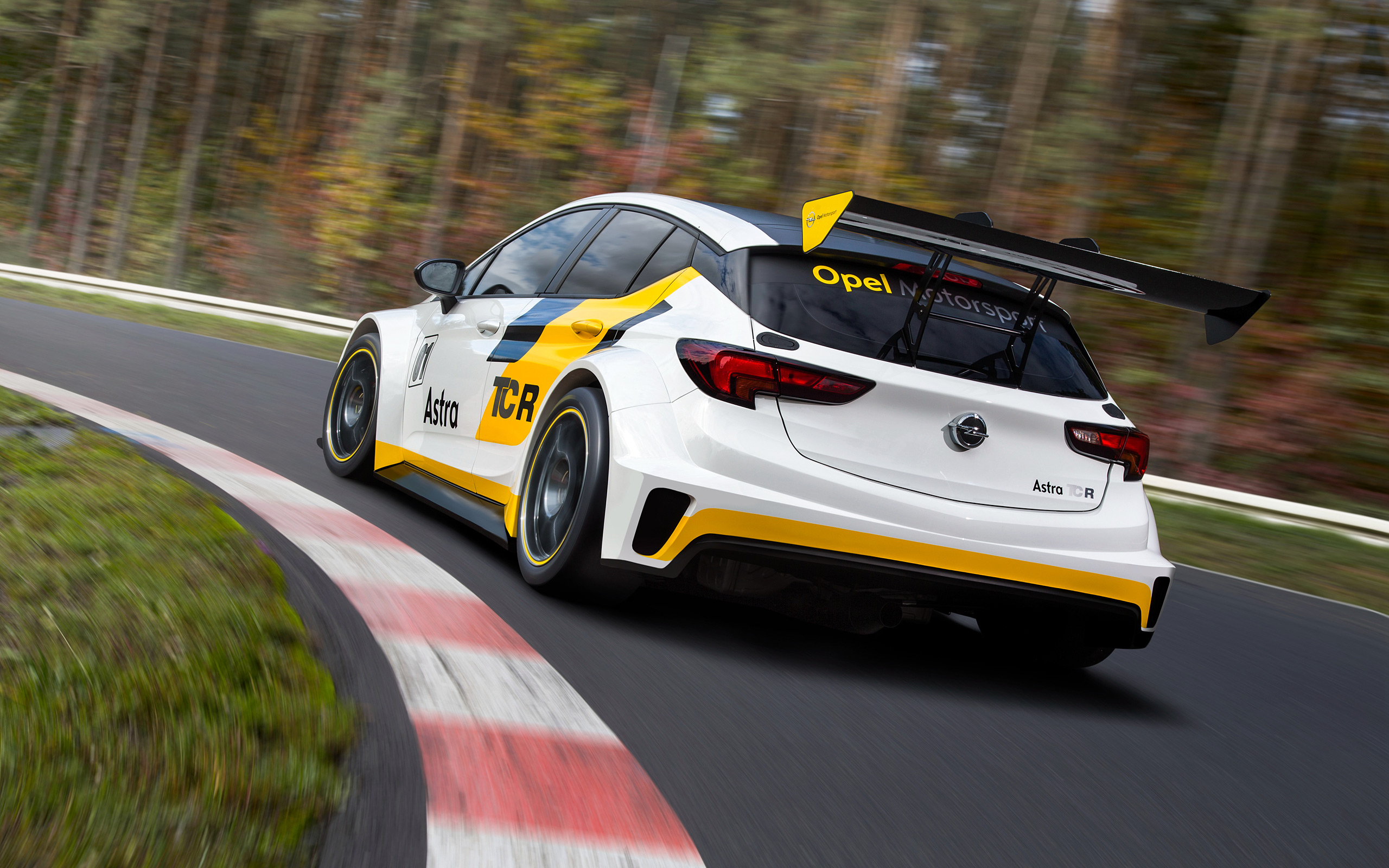 Laden Sie das Opel, Autos, Rennauto, Fahrzeuge, Weißes Auto, Opel Astra Tcr-Bild kostenlos auf Ihren PC-Desktop herunter