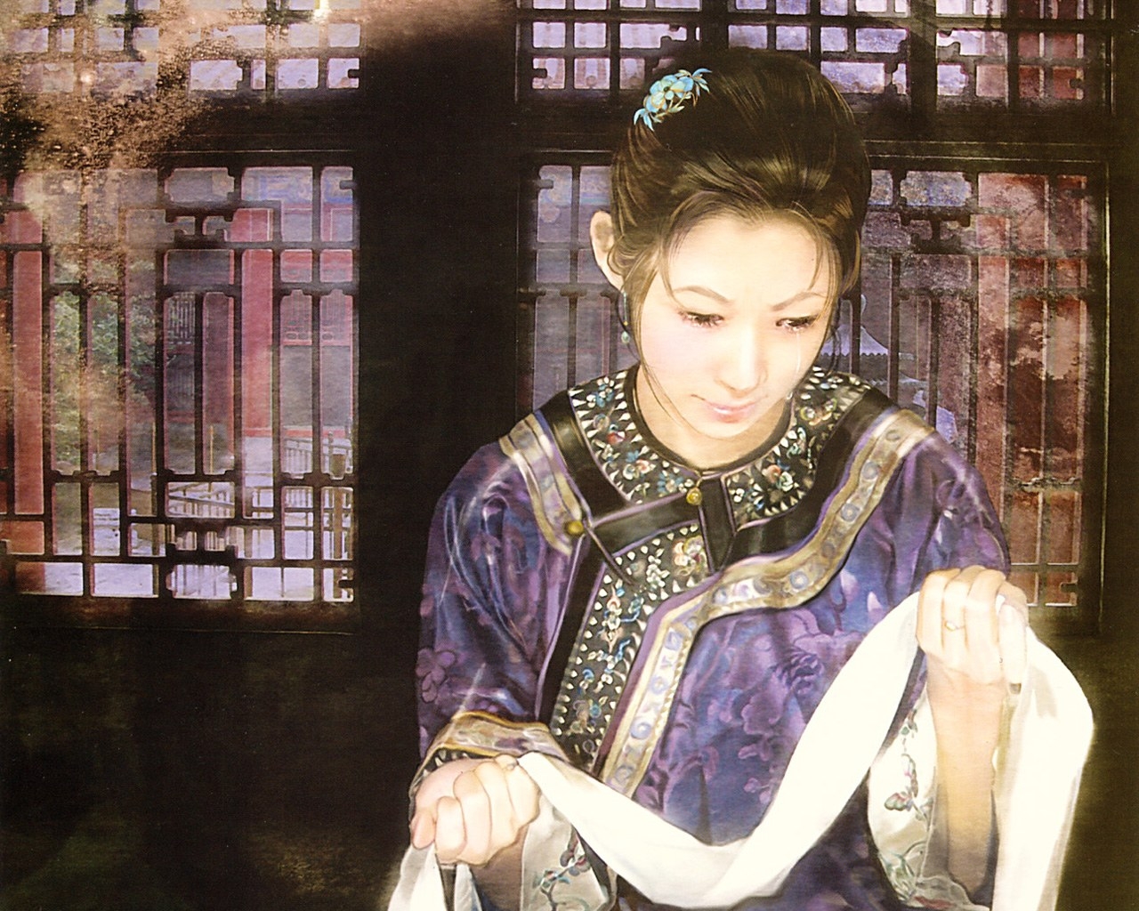 artistic, the ancient chinese beauty