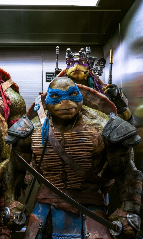 Descarga gratuita de fondo de pantalla para móvil de Ninja Turtles (2014), Las Tortugas Ninja, Películas.
