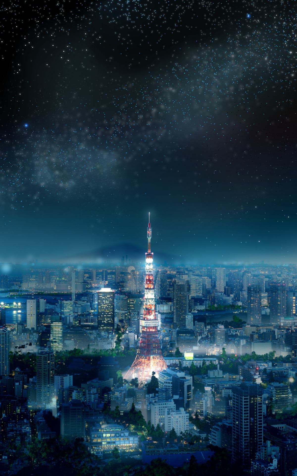Descarga gratuita de fondo de pantalla para móvil de Ciudad, Tokio, Animado.