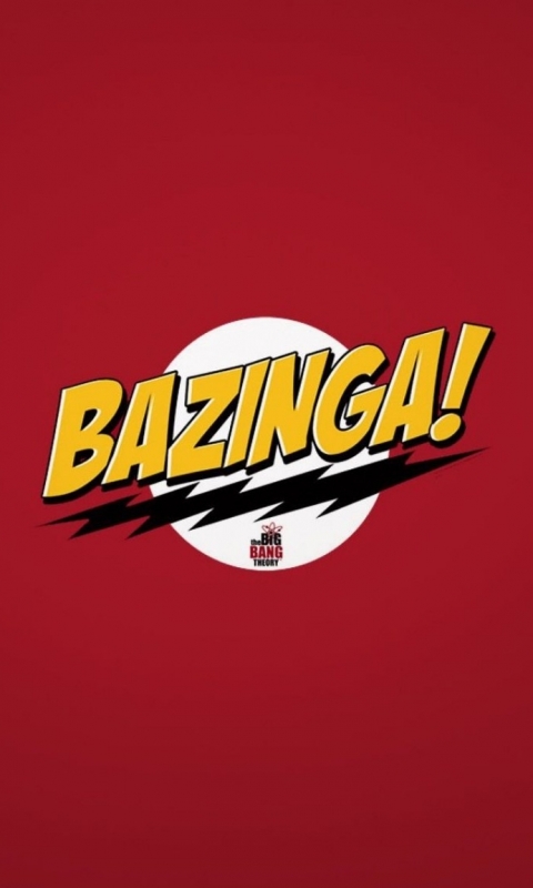 Download mobile wallpaper Logo, Tv Show, The Big Bang Theory, Bazinga for free.