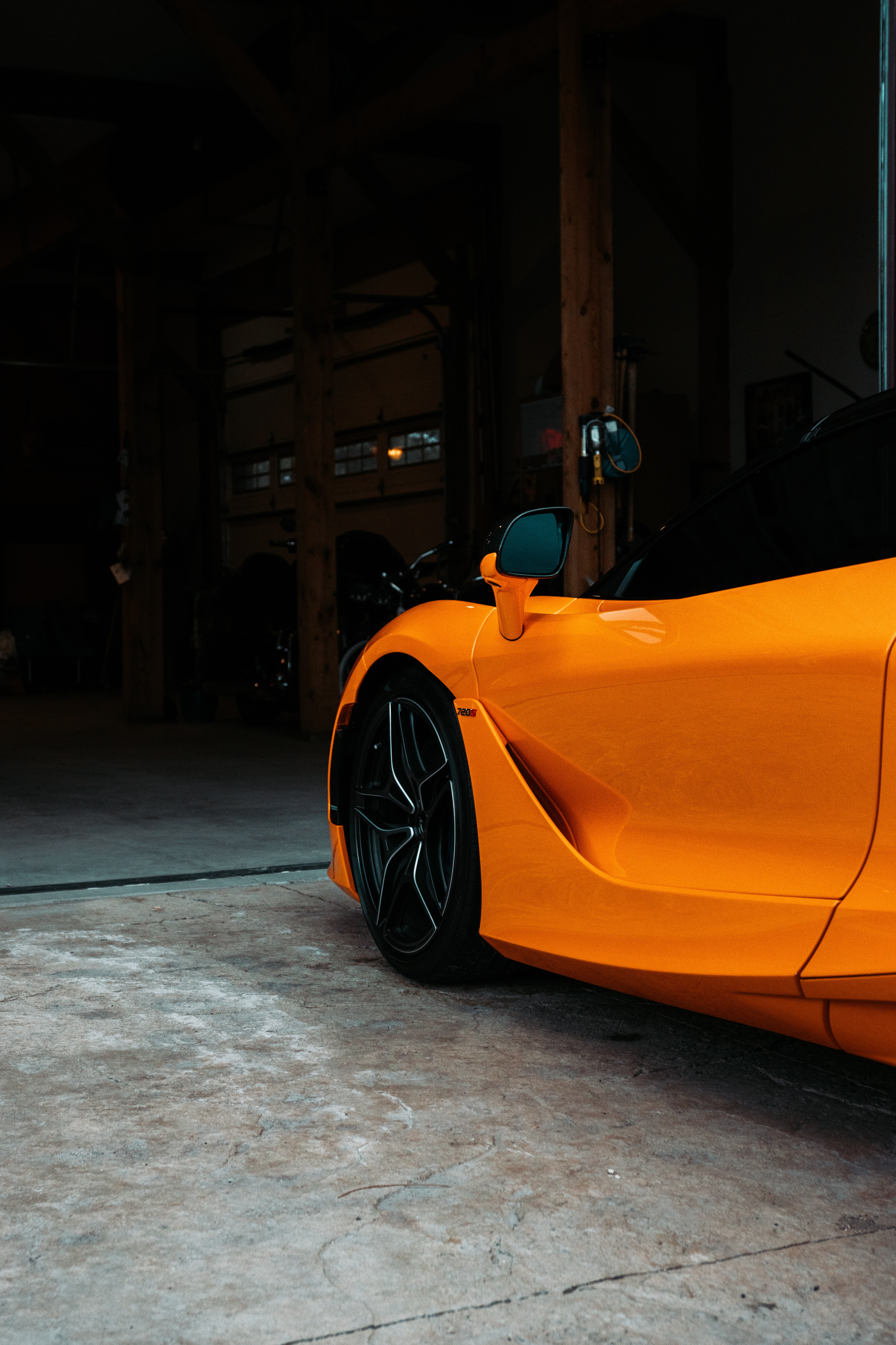 mclaren, cars, orange, car, supercar Image for desktop