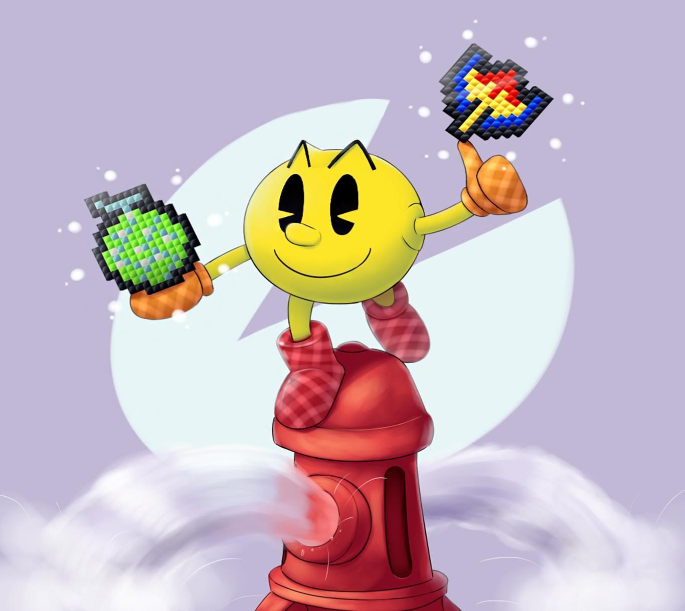 Free download wallpaper Pac Man, Video Game on your PC desktop