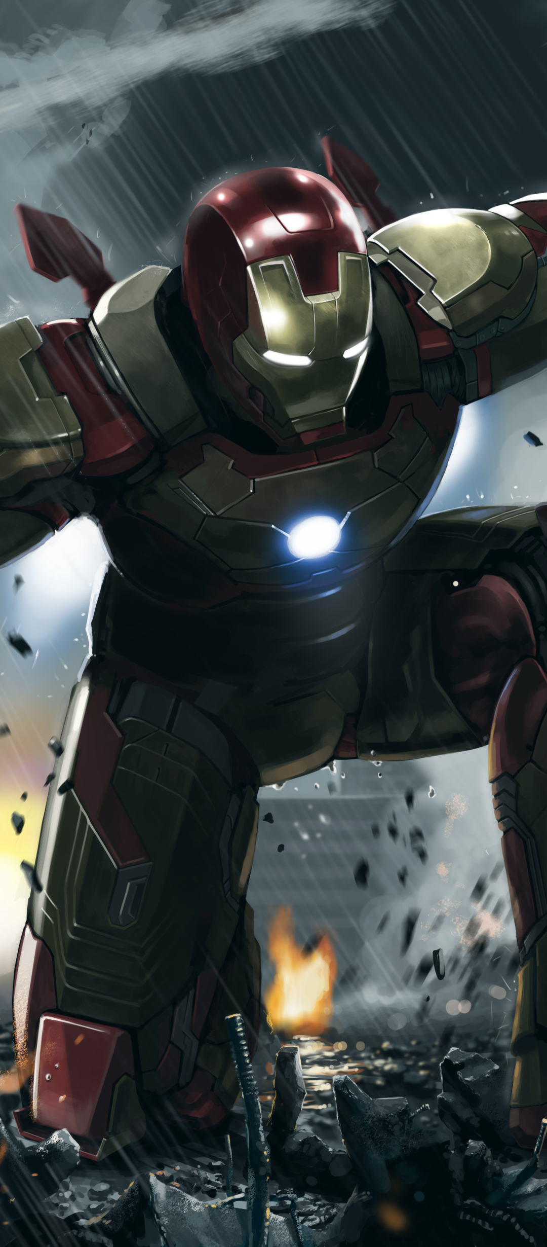 Handy-Wallpaper Iron Man, Comics kostenlos herunterladen.