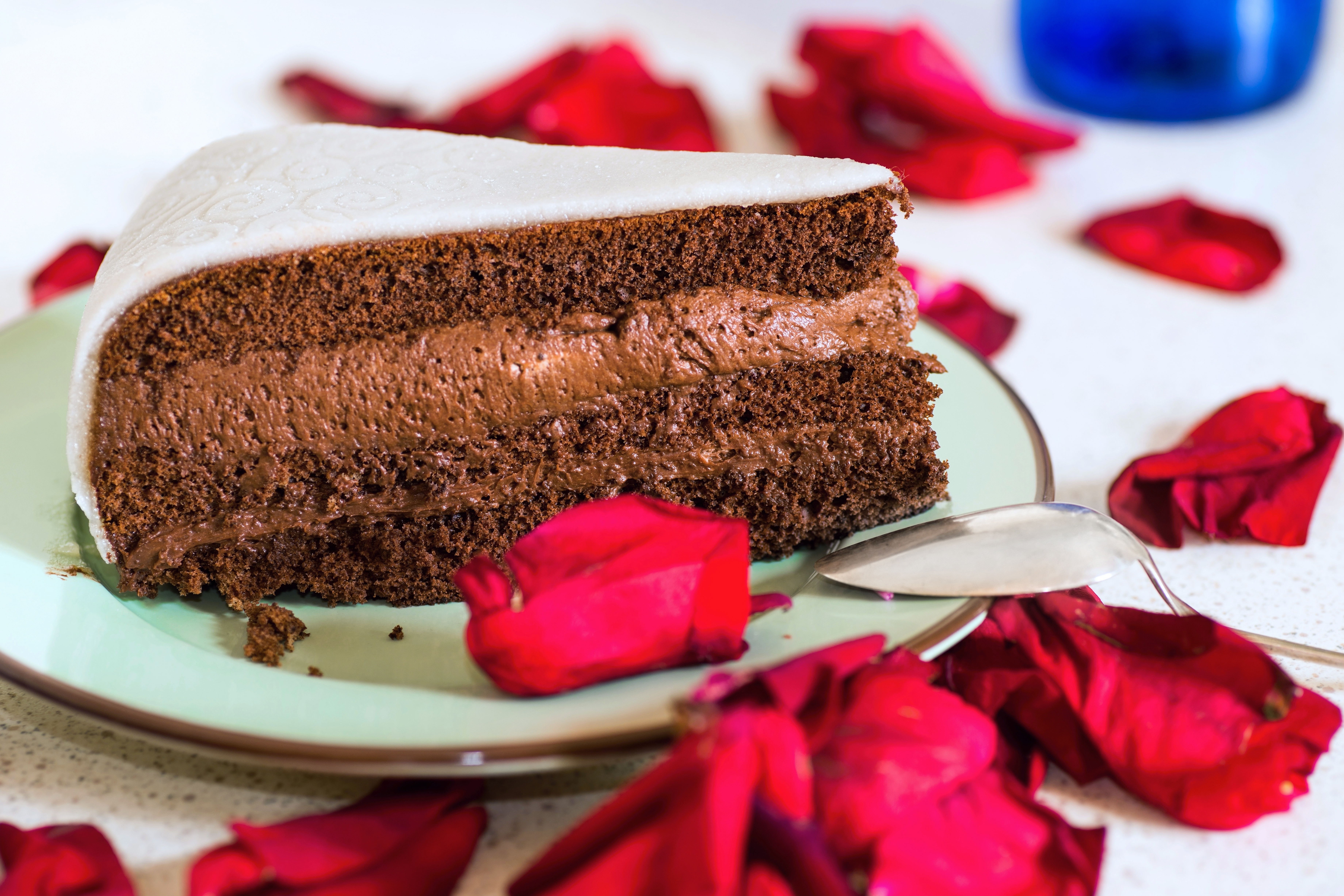 Laden Sie das Dessert, Schokolade, Gebäck, Kuchen, Blütenblatt, Nahrungsmittel-Bild kostenlos auf Ihren PC-Desktop herunter