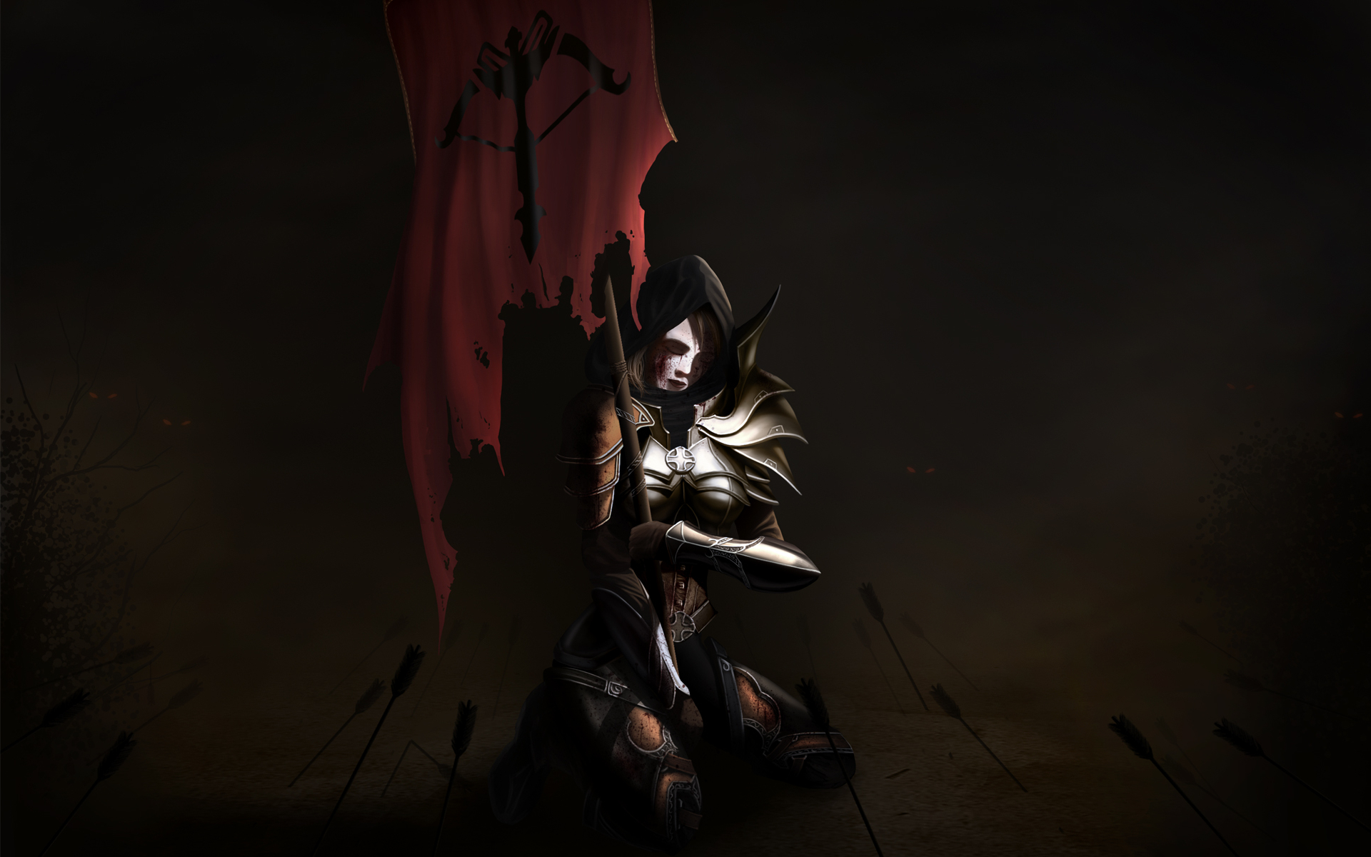 Baixe gratuitamente a imagem Caçador De Demônios (Diablo Iii), Diablo Iii, Diablo, Videogame na área de trabalho do seu PC