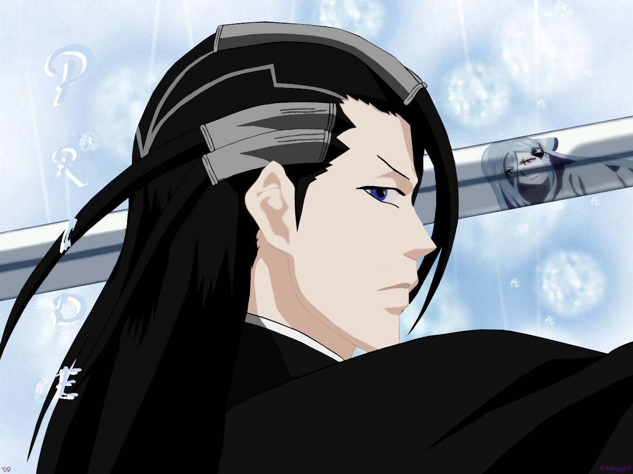 Laden Sie das Bleach, Animes, Byakuya Kuchiki-Bild kostenlos auf Ihren PC-Desktop herunter