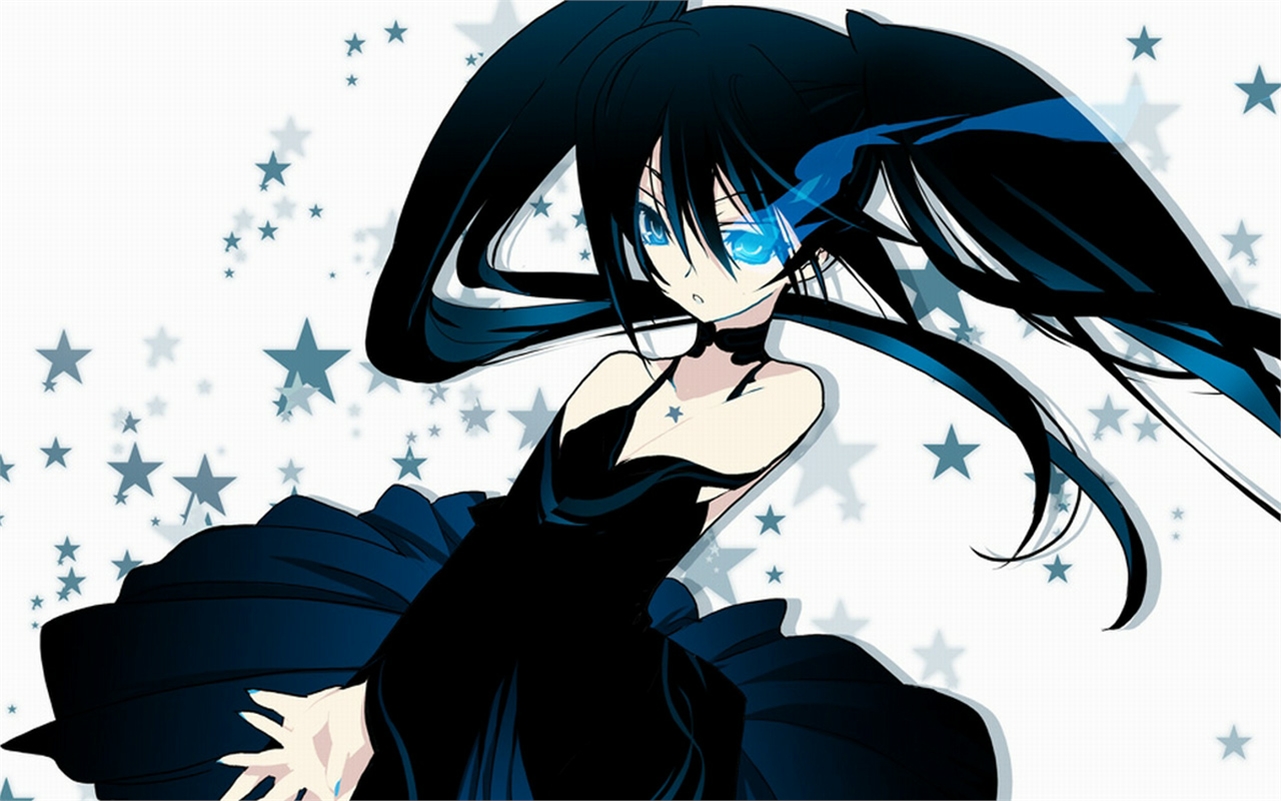 Download mobile wallpaper Anime, Black Rock Shooter for free.