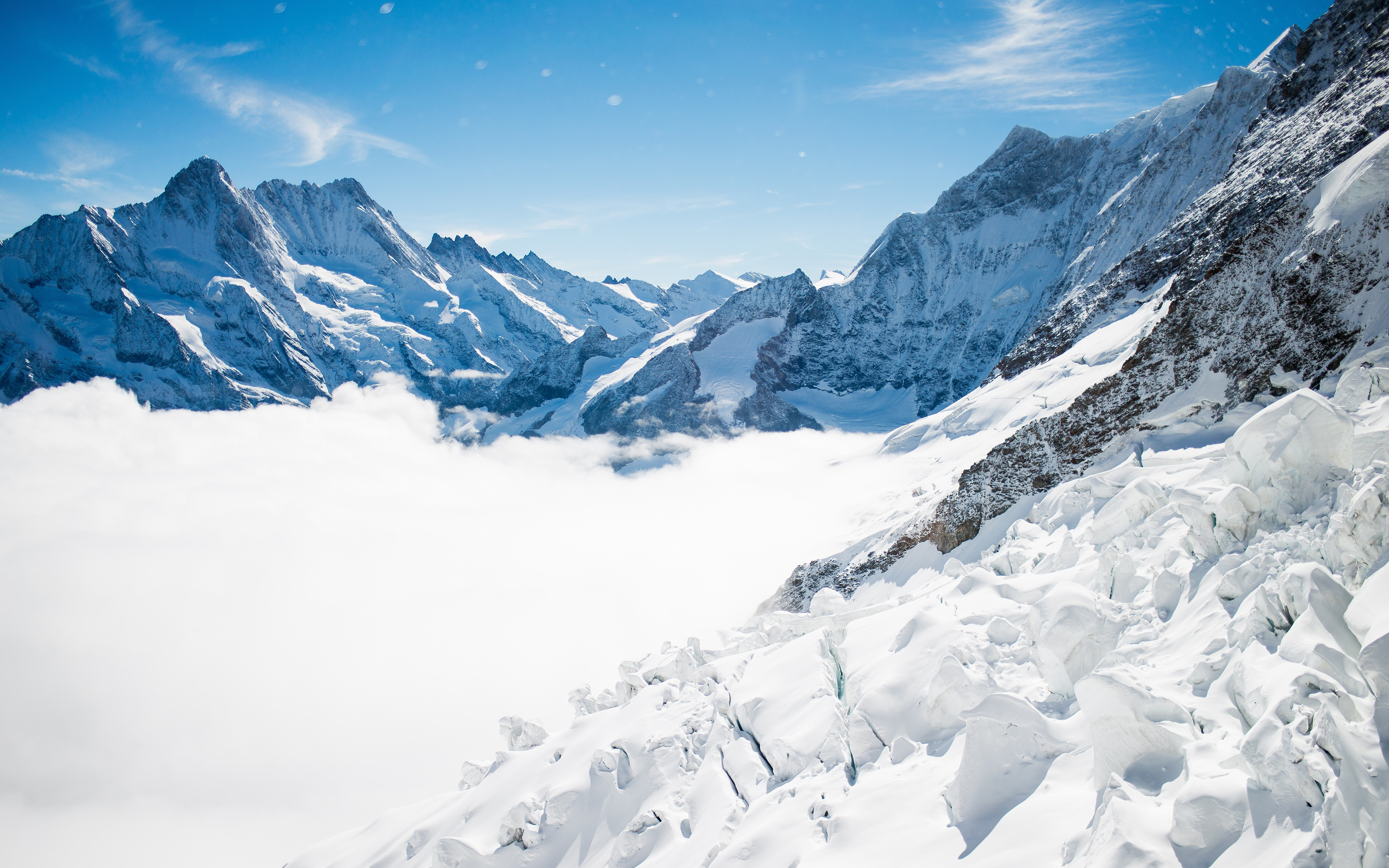 399158 descargar fondo de pantalla tierra/naturaleza, montaña, glaciar, nieve, montañas: protectores de pantalla e imágenes gratis