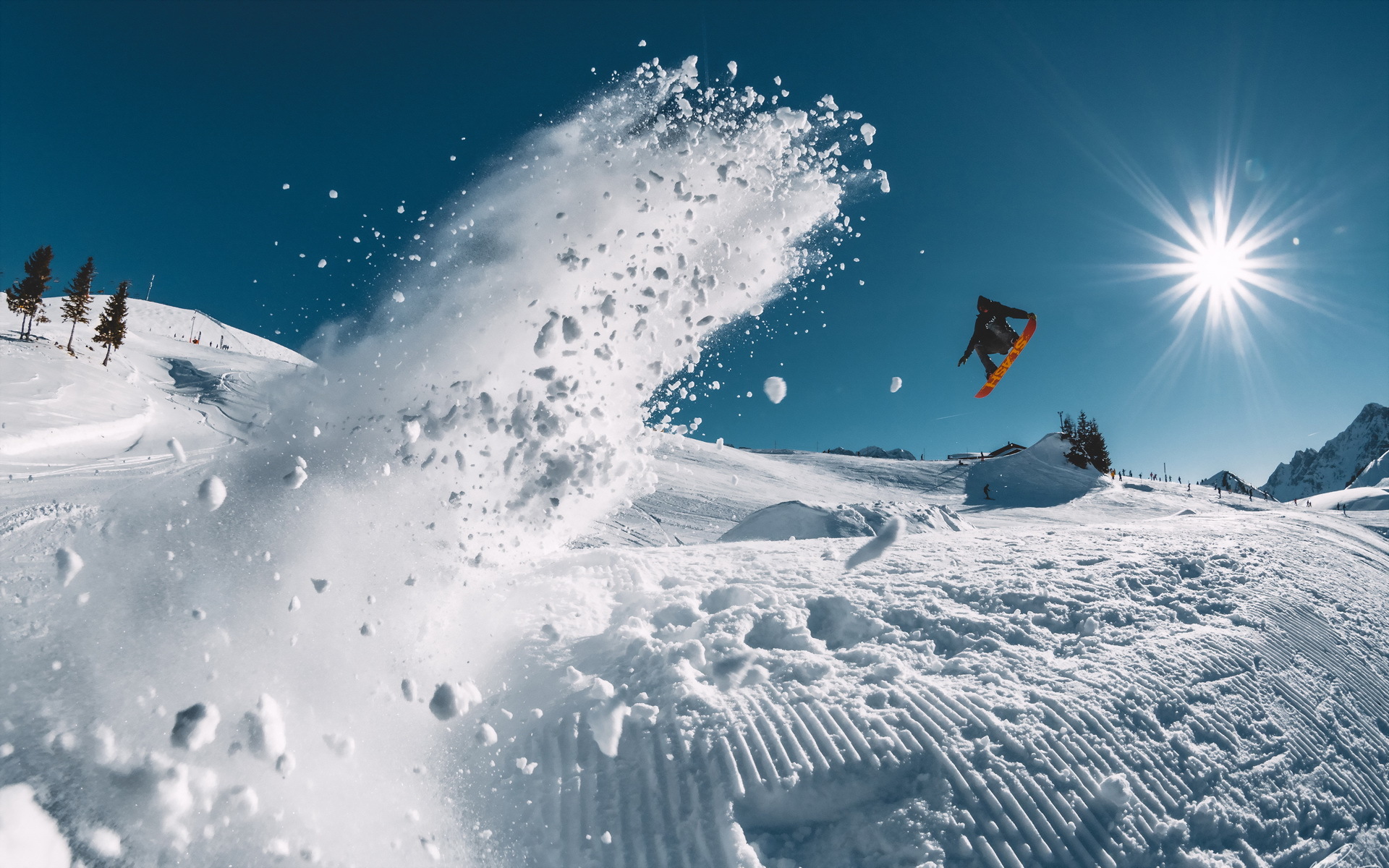 Baixar papel de parede para celular de Esportes, Snowboard gratuito.