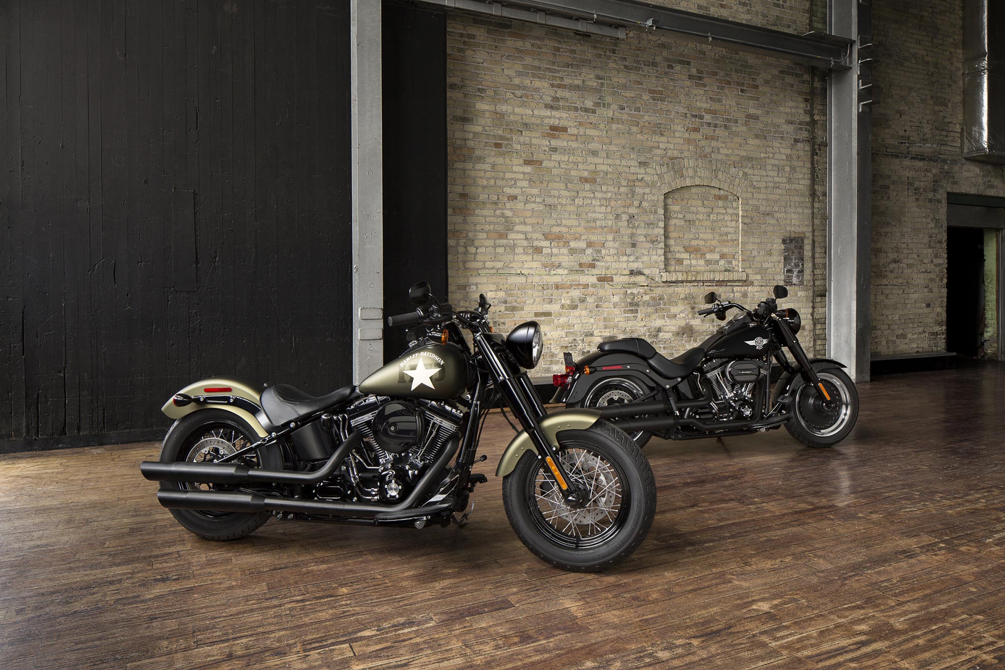 Meilleurs fonds d'écran Harley Davidson Softail Slim S pour l'écran du téléphone