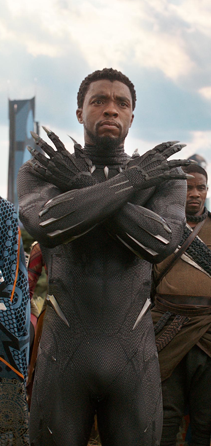 Descarga gratuita de fondo de pantalla para móvil de Los Vengadores, Películas, Pantera Negra (Marvel Comics), Chadwick Boseman, Vengadores: Guerra Infinita.
