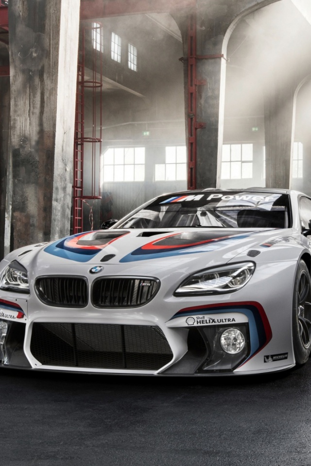 Download mobile wallpaper Bmw, Car, Vehicles, Bmw M6 Gt3 for free.