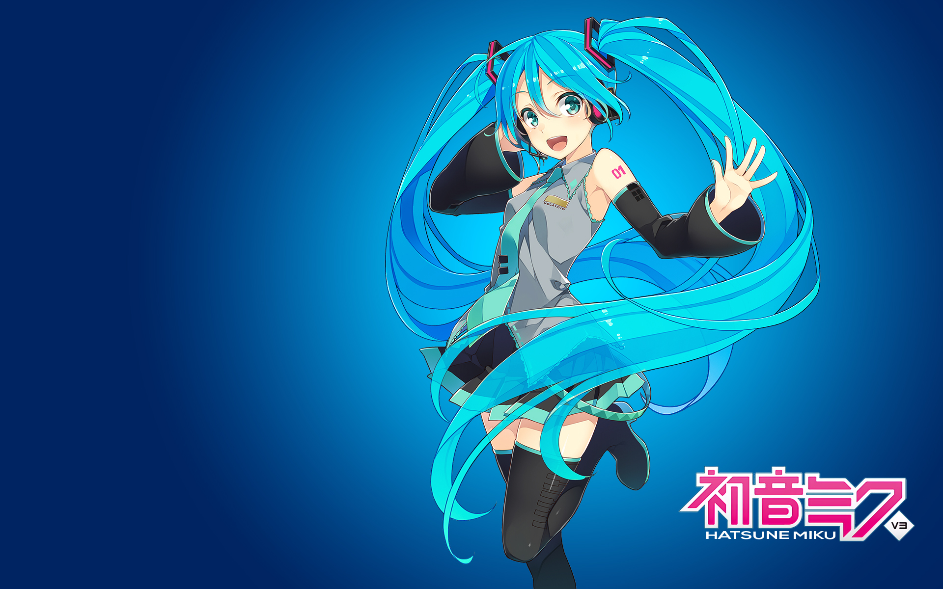 Téléchargez des papiers peints mobile Vocaloïde, Animé, Hatsune Miku gratuitement.