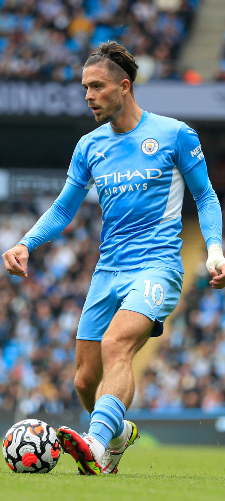 Download mobile wallpaper Sports, Soccer, Manchester City F C, Jack Grealish for free.