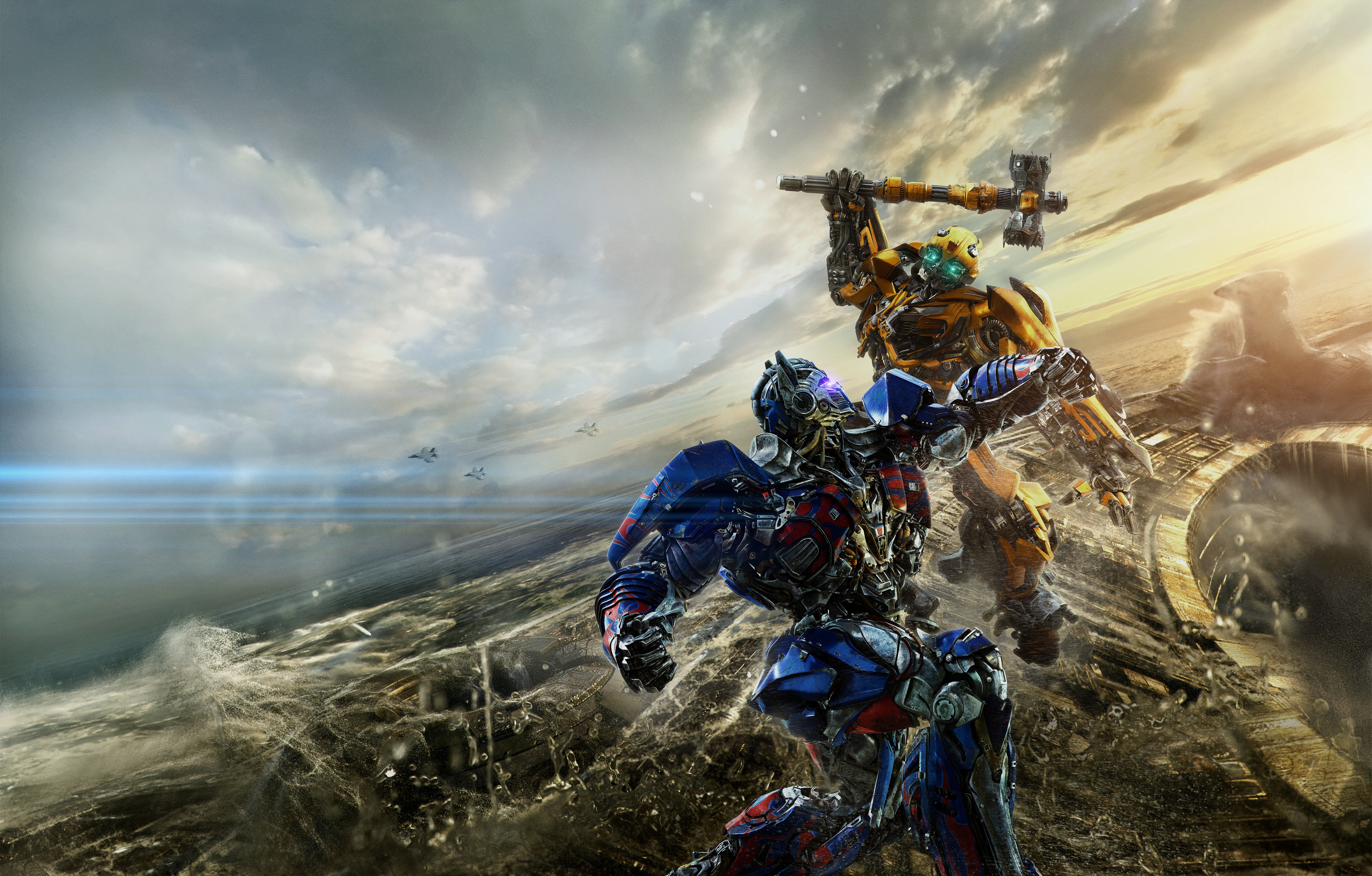 transformers, bumblebee (transformers), transformers: the last knight, optimus prime, movie