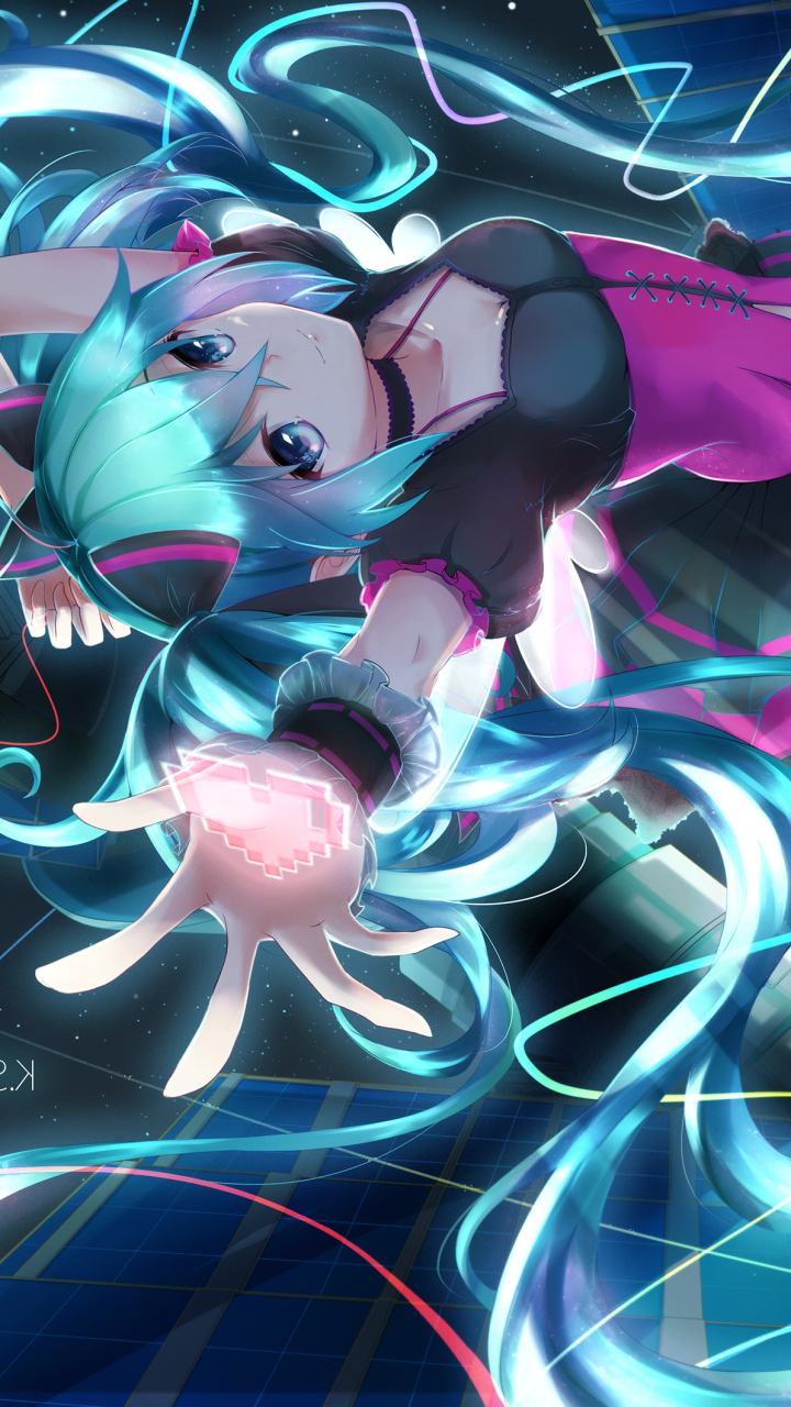 Handy-Wallpaper Vocaloid, Hatsune Miku, Animes kostenlos herunterladen.