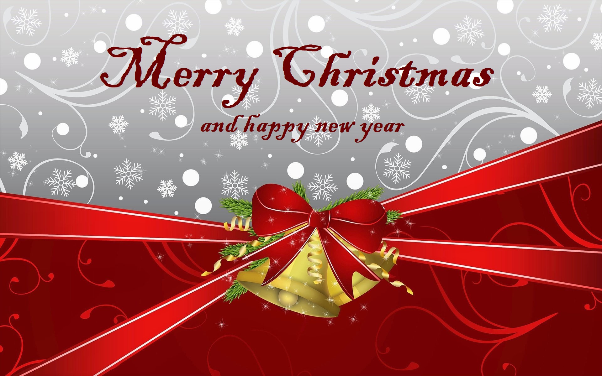 Download mobile wallpaper Christmas, Holiday, Bell, Merry Christmas, Happy New Year for free.