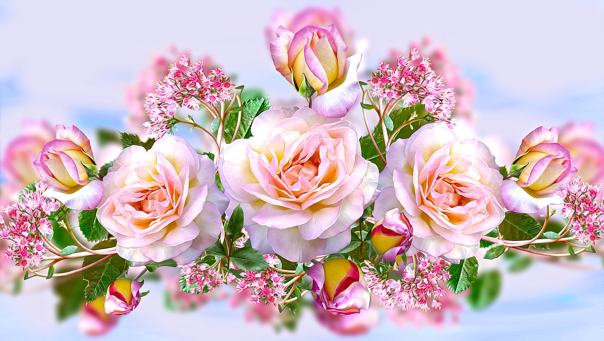 Descarga gratuita de fondo de pantalla para móvil de Flores, Rosa, Flor, Artístico.