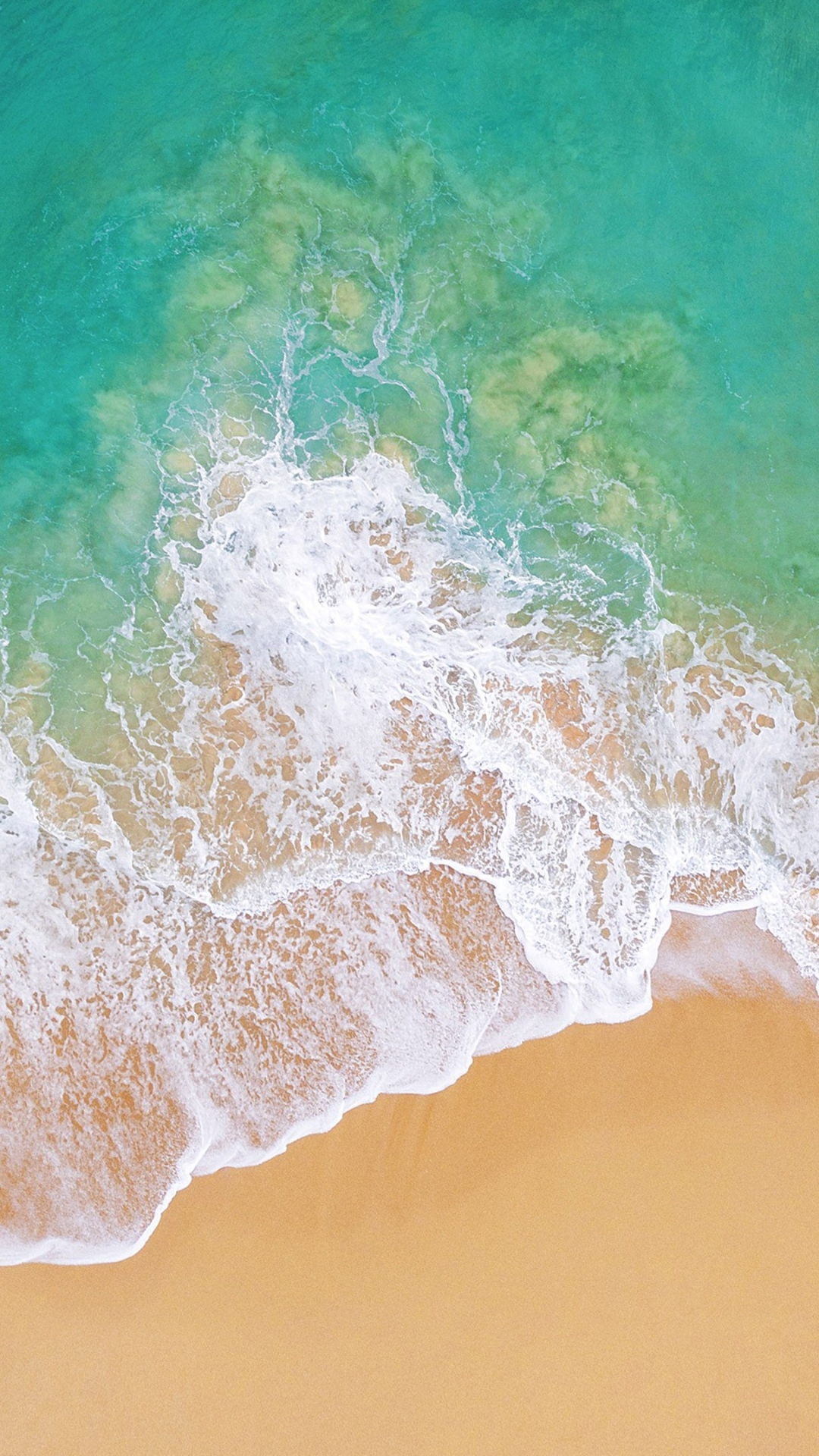 Скачать картинку Море, Пляж, Песок, Воздушный, Антенна, Земля/природа в телефон бесплатно.