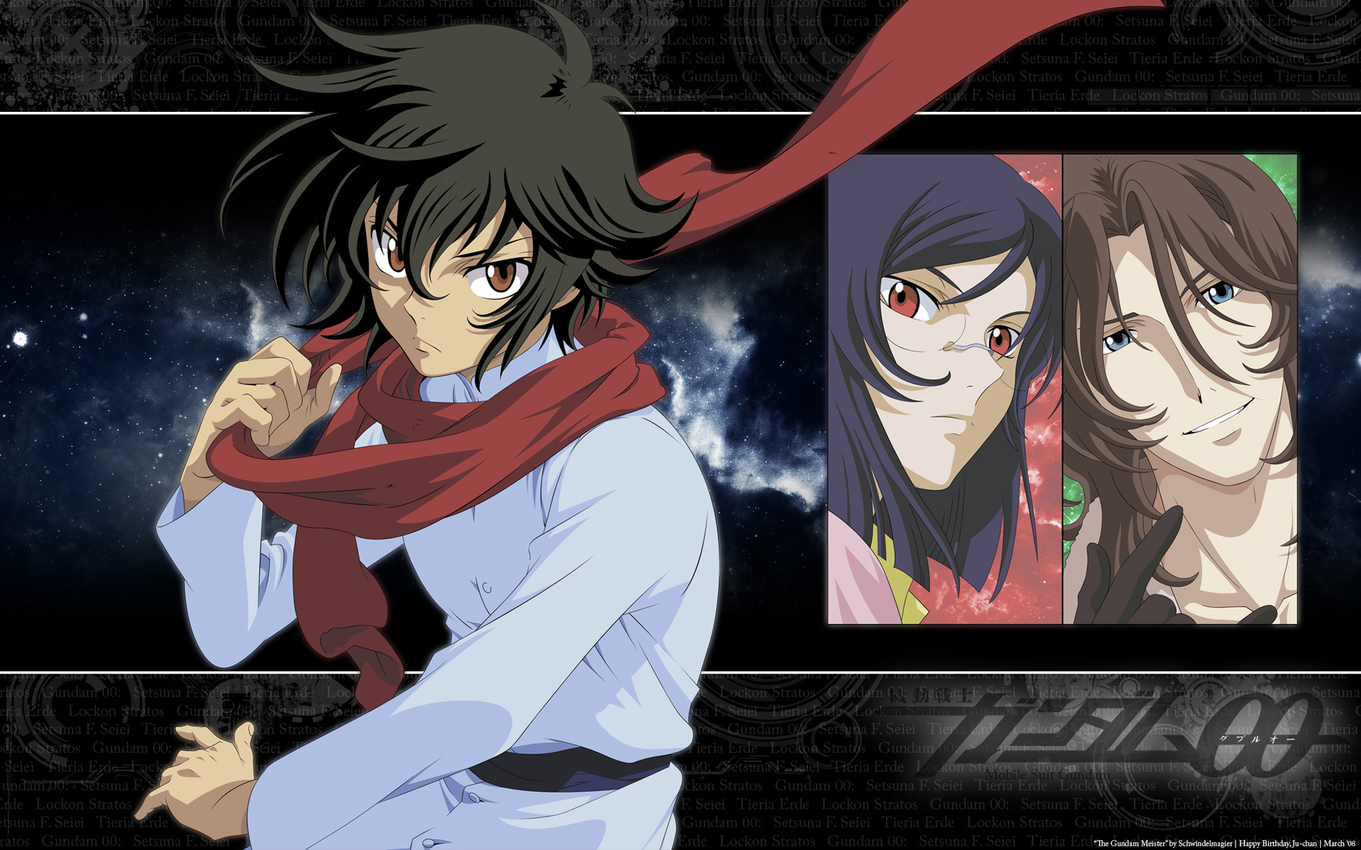 Handy-Wallpaper Animes, Gundam, Mobile Suit Gundam 00 kostenlos herunterladen.