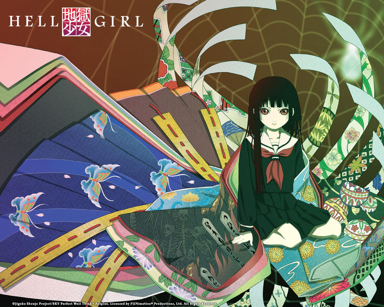 1484253 baixar papel de parede anime, jigoku shoujo, garota infernal - protetores de tela e imagens gratuitamente