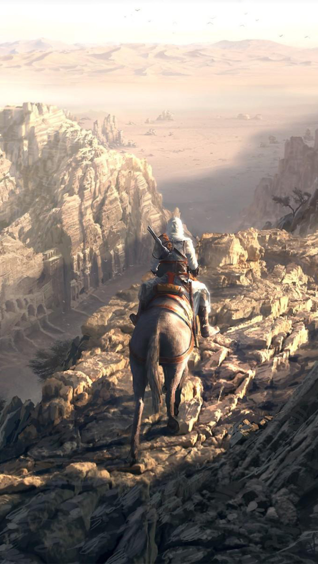 Handy-Wallpaper Computerspiele, Altair (Assassin's Creed), Assassin's Creed kostenlos herunterladen.