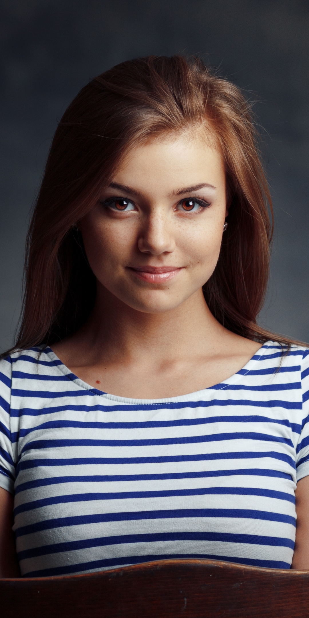 Download mobile wallpaper Redhead, Model, Women, Brown Eyes for free.