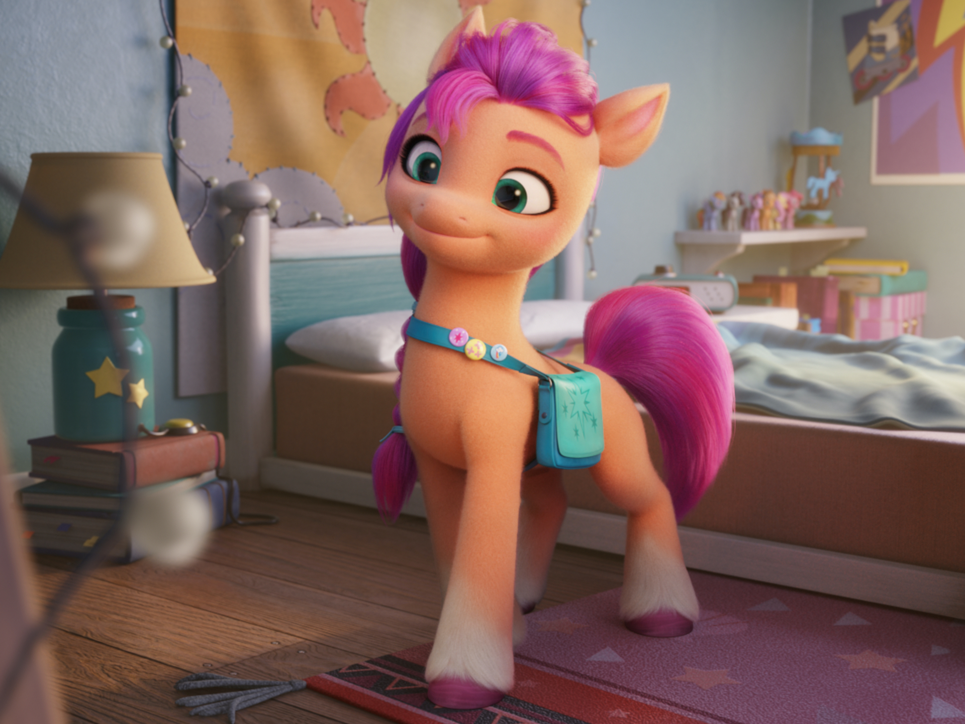 Descarga gratuita de fondo de pantalla para móvil de Mi Pequeño Pony, Películas, My Little Pony: Nueva Generación, Explorador Estelar Soleado.