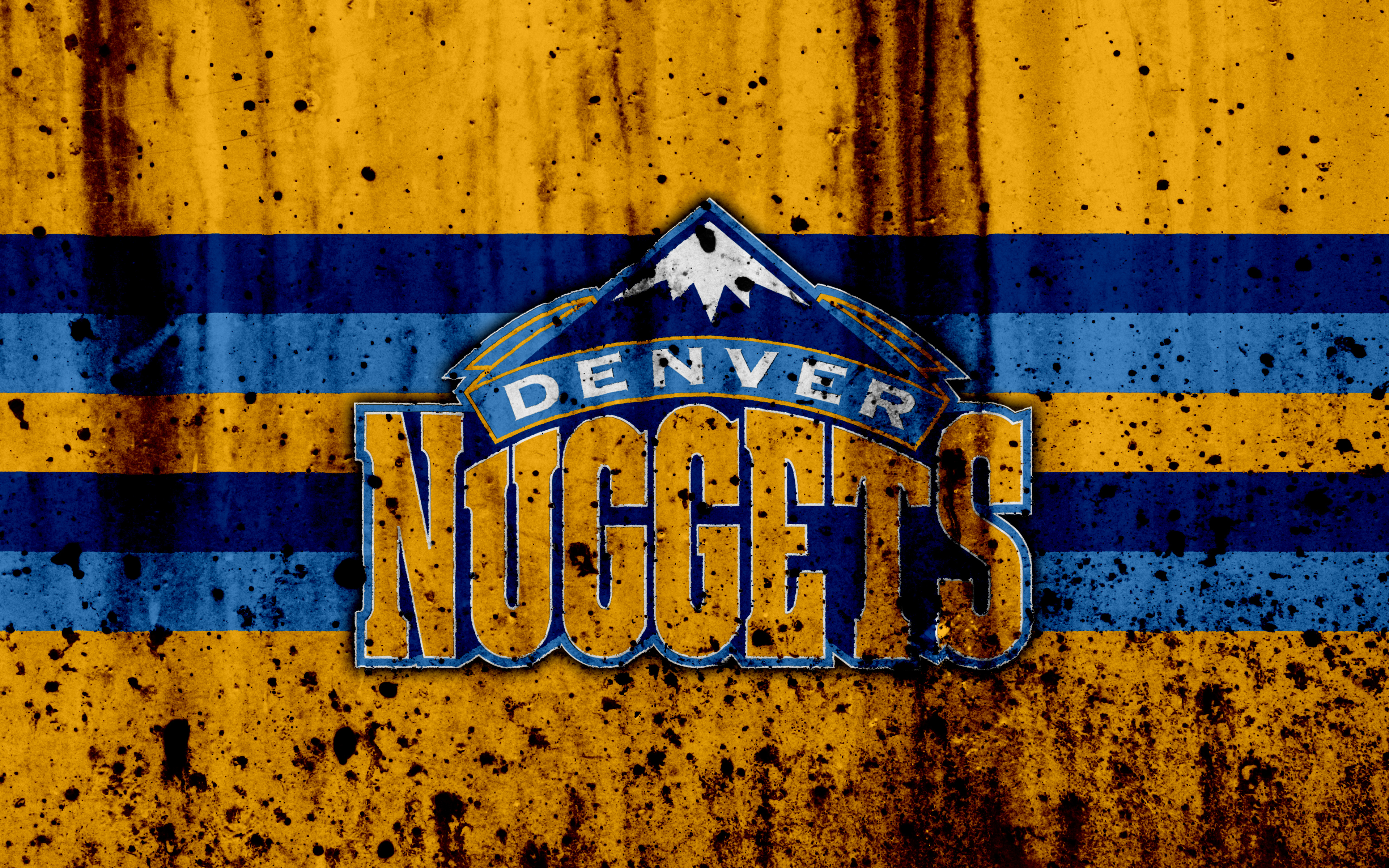 Handy-Wallpaper Sport, Basketball, Logo, Nba, Denver Nuggets kostenlos herunterladen.