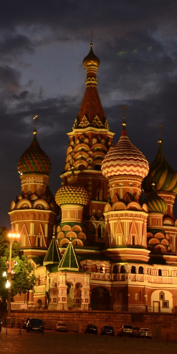 Descarga gratuita de fondo de pantalla para móvil de Moscú, Rusia, Religioso, Catedral De San Basilio, Catedrales.