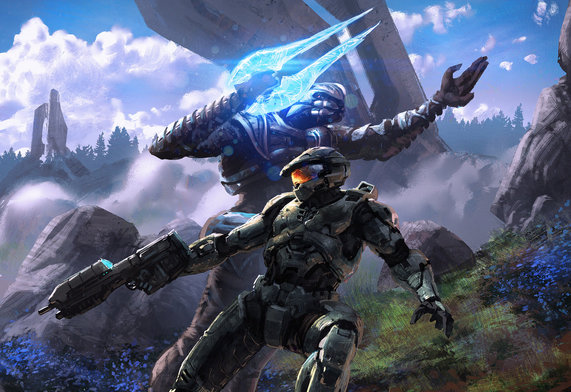 Download mobile wallpaper Halo, Video Game, Master Chief for free.