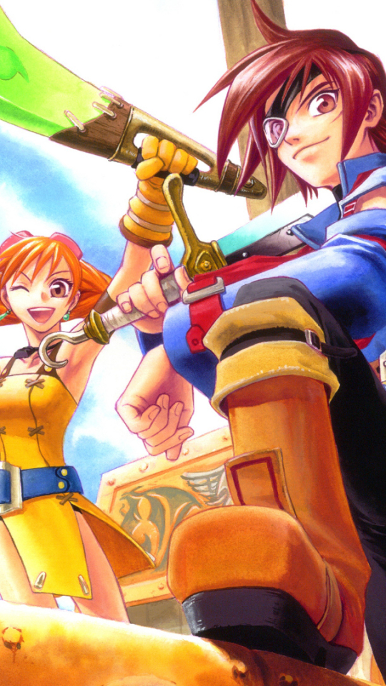 Meilleurs fonds d'écran Skies Of Arcadia: Légendes pour l'écran du téléphone