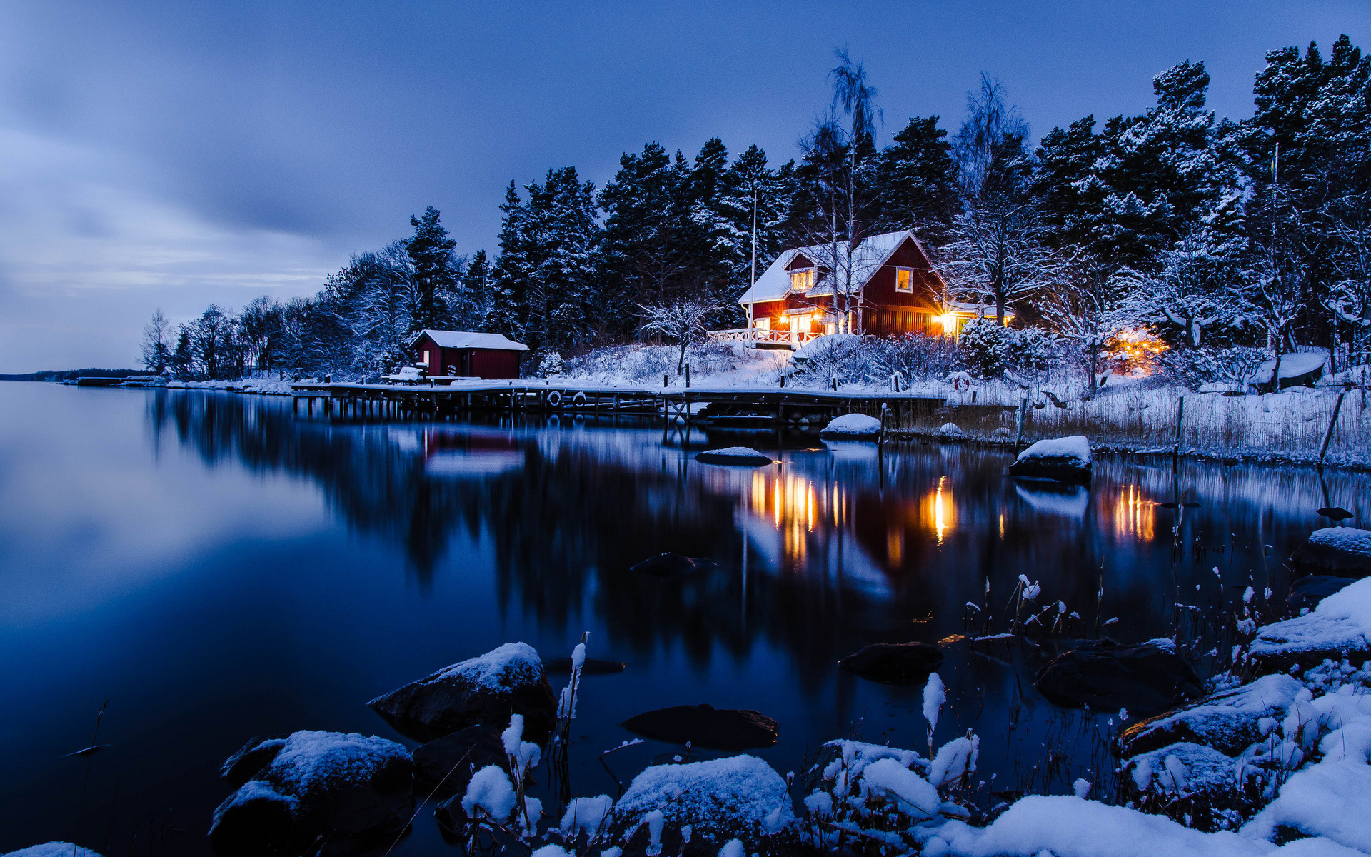 46206 télécharger l'image hiver, neige, paysage, nature, lacs, bleu - fonds d'écran et économiseurs d'écran gratuits