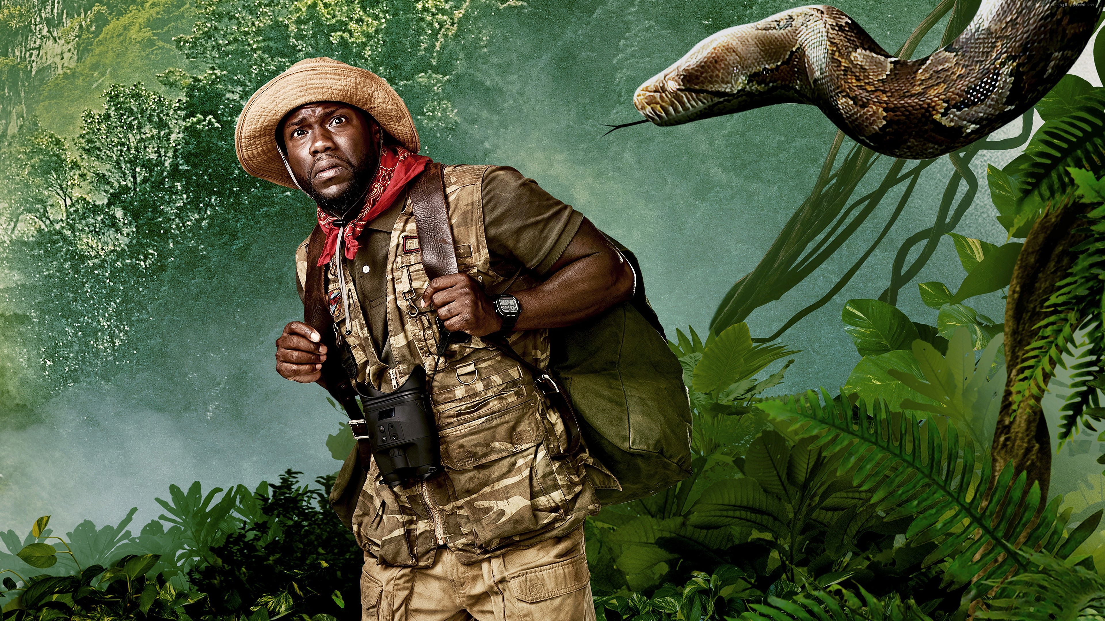 movie, jumanji: welcome to the jungle, actor, boa constrictor, kevin hart