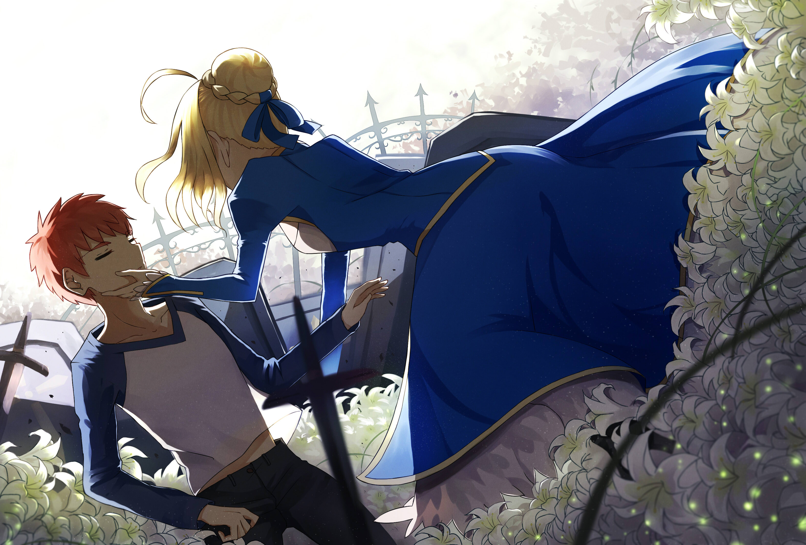 Free download wallpaper Anime, Saber (Fate Series), Fate/stay Night, Shirou Emiya, Fate Series on your PC desktop