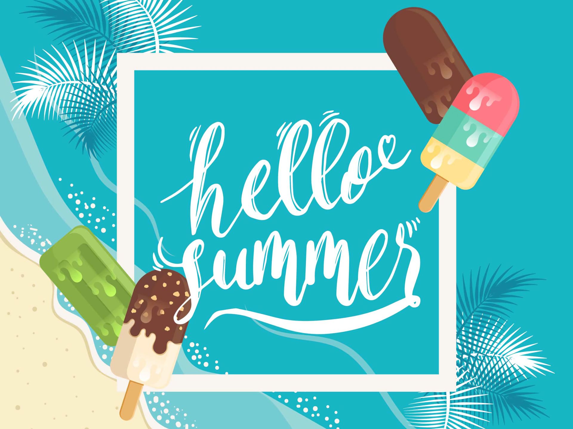 Download mobile wallpaper Summer, Ice Cream, Artistic, Popsicle for free.