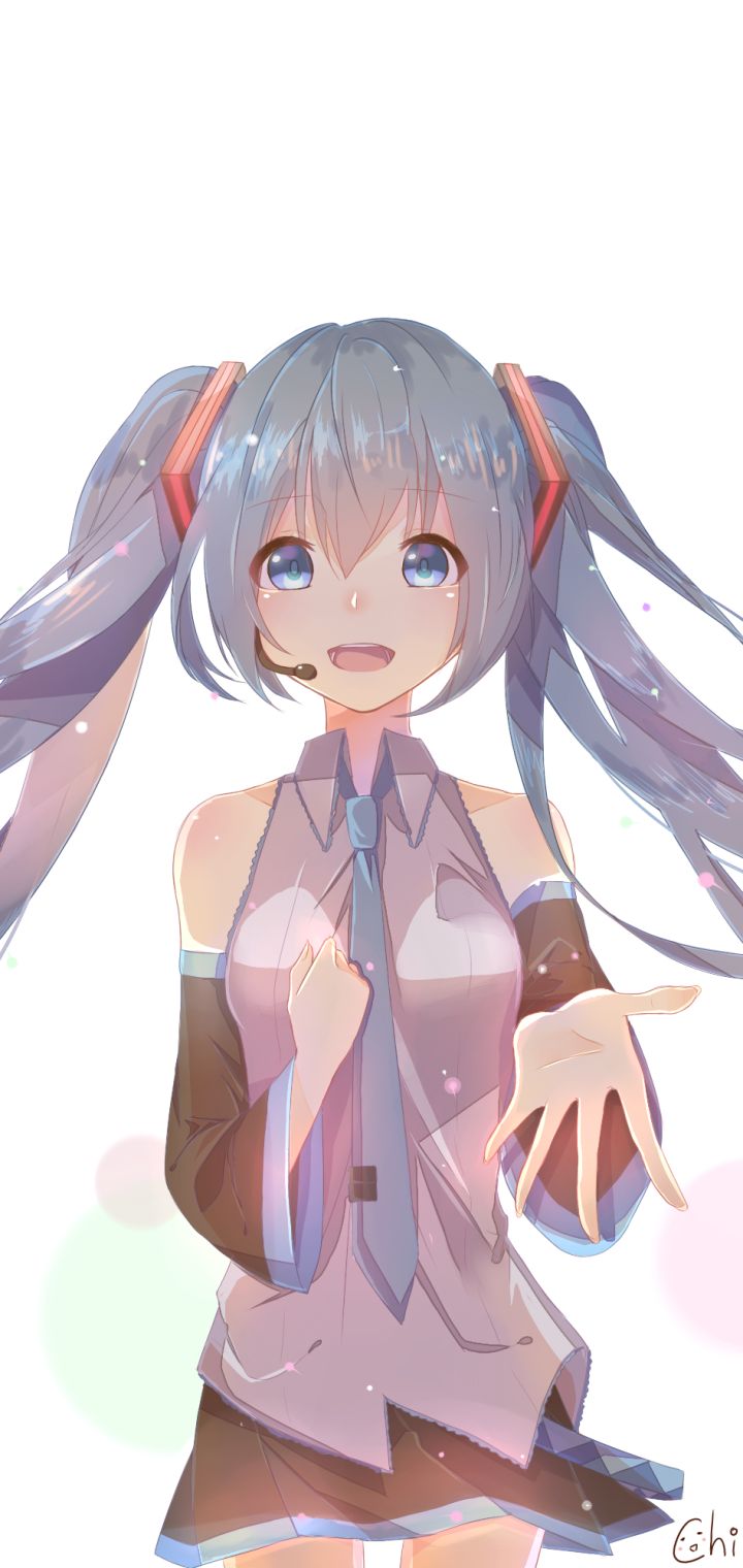 無料モバイル壁紙ボーカロイド, 初音ミク, アニメをダウンロードします。