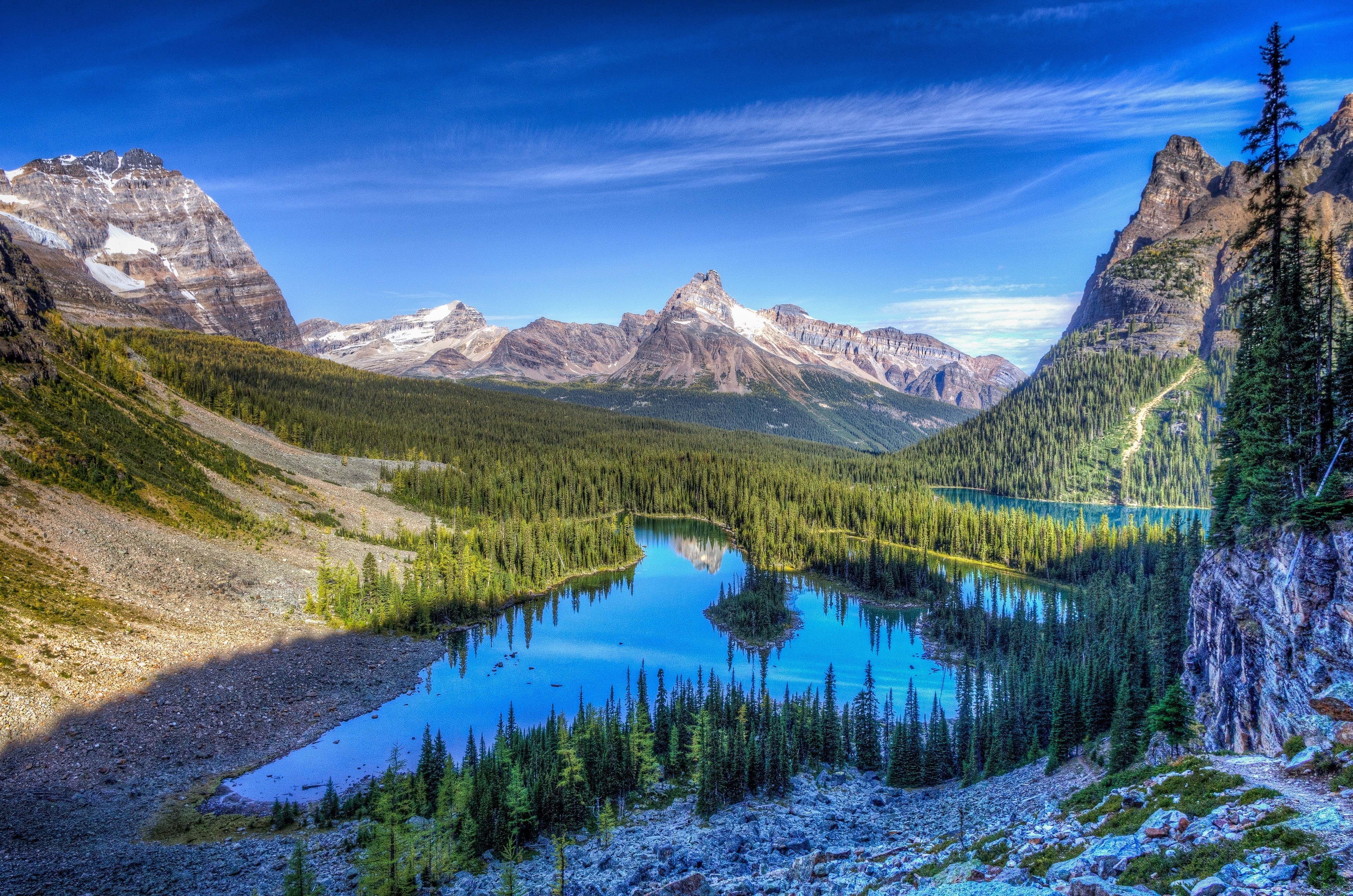 56670 télécharger l'image lacs, paysage, nature, montagnes, des lacs - fonds d'écran et économiseurs d'écran gratuits