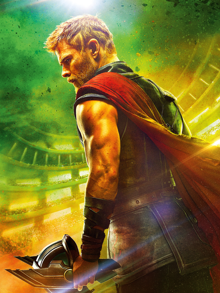 Download mobile wallpaper Movie, Thor, Chris Hemsworth, Thor: Ragnarok for free.