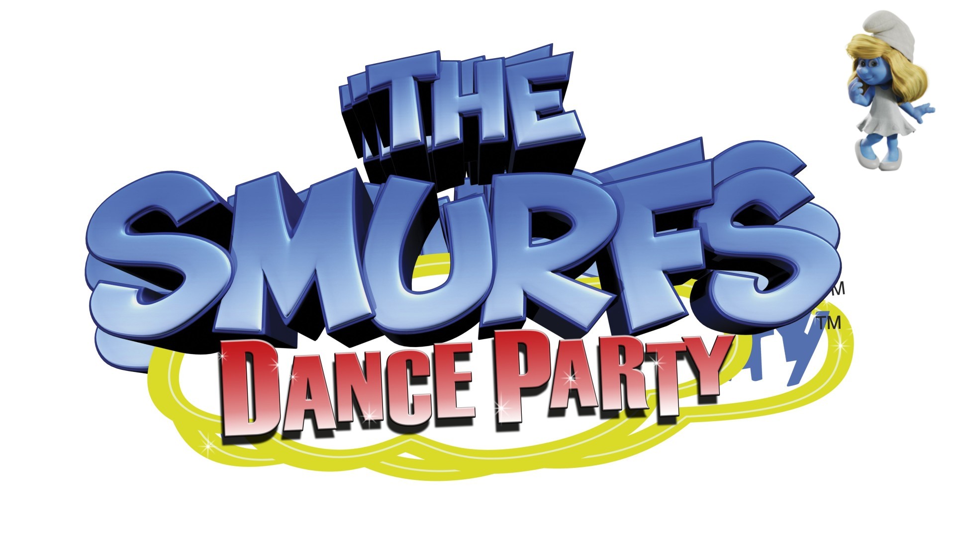Завантажити шпалери Танцювальна Вечірка Смурфиків на телефон безкоштовно
