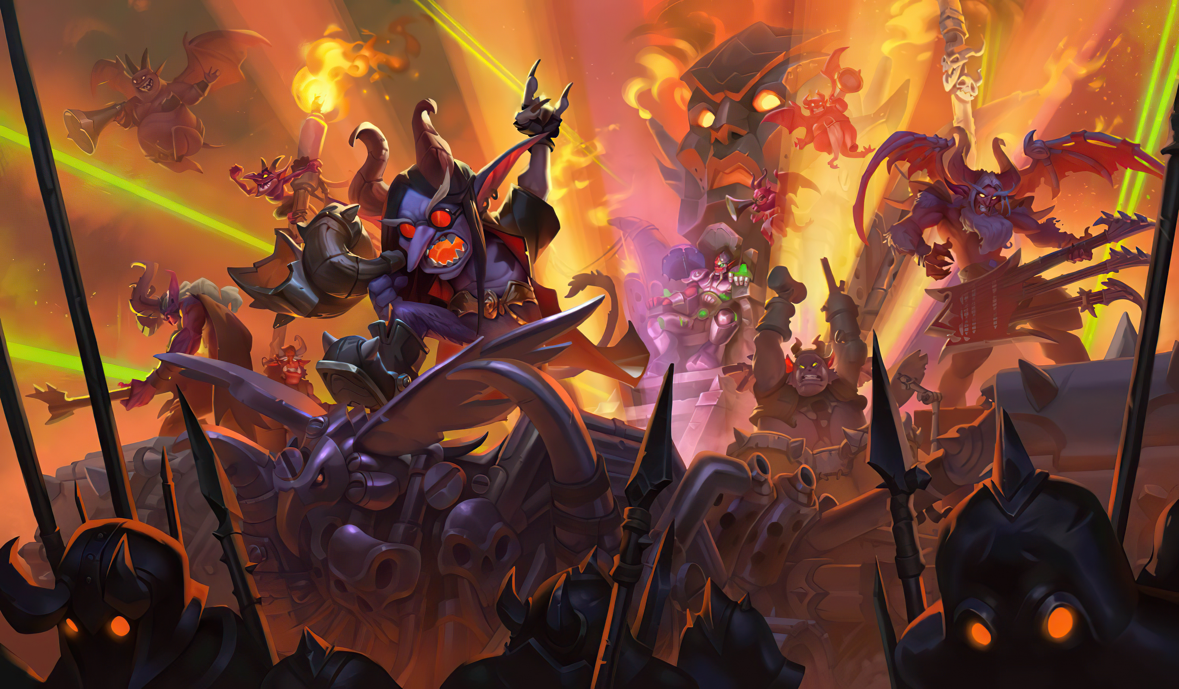 Free download wallpaper Warcraft, Video Game, Hearthstone: Heroes Of Warcraft on your PC desktop